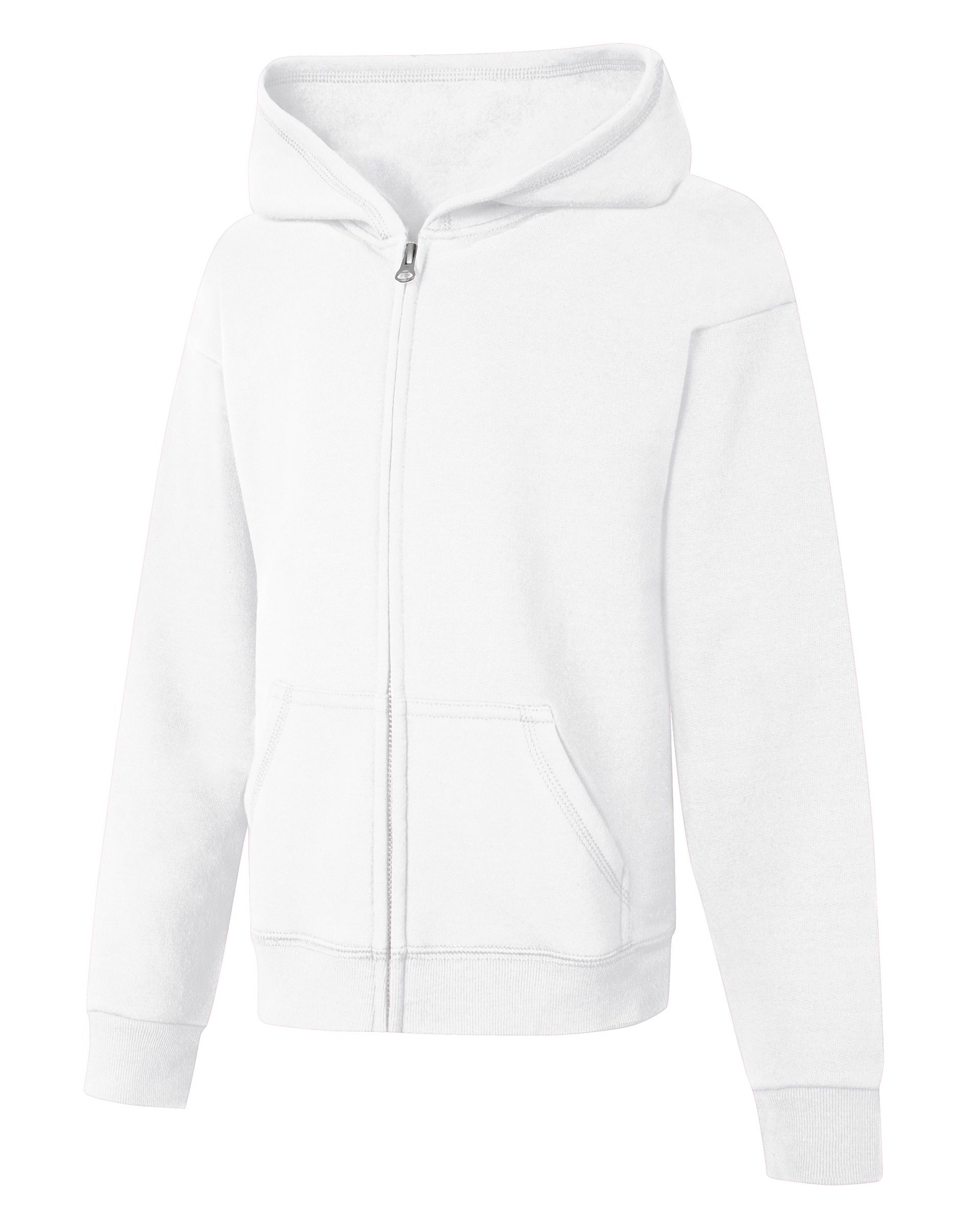 Hanes Ok270 ComfortSoft Eco Smart Girls Fullzip Hoodie Sweatshirt